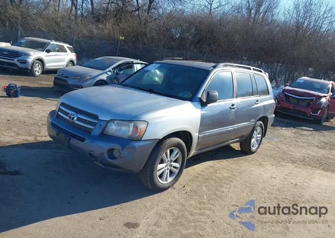 2006 Toyota Highlander Hybrid Limited V6 z USA, uszkodzony, nr VIN JTEDW21A360009251
